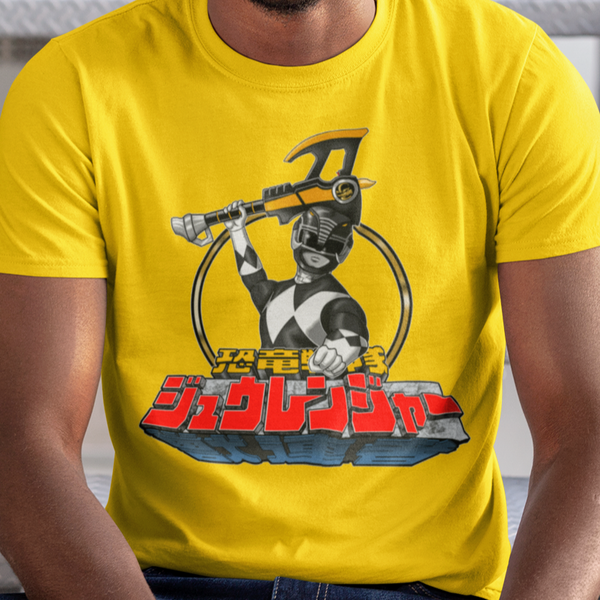 Zyuranger Mammoth Ranger Super Sentai T Shirt Custom Graphic Art Cosplay Shirts Power Rangers Retro Vintage 90s Tee