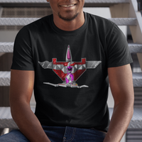 MMPR Pink Ranger Pterodactyl Super Sentai T Shirt Custom Graphic Art Cosplay Shirts Power Rangers Retro Vintage 90s Tee
