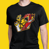 Dino Charge Red Super Sentai T Shirt Custom Graphic Art Cosplay Shirts Power Rangers Retro Vintage 90s Tee