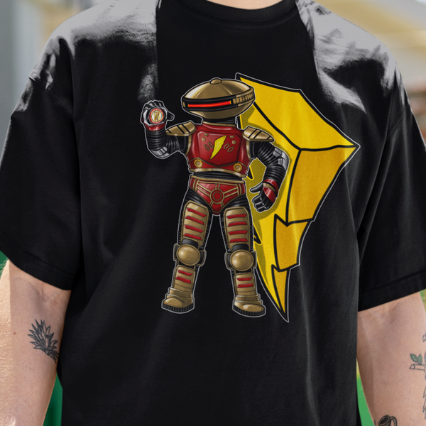 Alpha Morph Super Sentai T Shirt Custom Graphic Art Cosplay Shirts Power Rangers Retro Vintage 90s Tee
