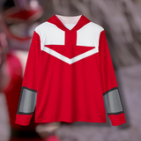 Timeranger Hoodie (Full Print) Lightweight, Breathable, workout, pull over, fitness Hoodie Super Sentai Custom