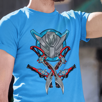 Gokai Gear Super Sentai T Shirt Custom Graphic Art Cosplay Shirts Power Rangers Retro Vintage 90s Tee