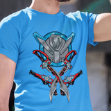 Gokai Gear Super Sentai T Shirt Custom Graphic Art Cosplay Shirts Power Rangers Retro Vintage 90s Tee