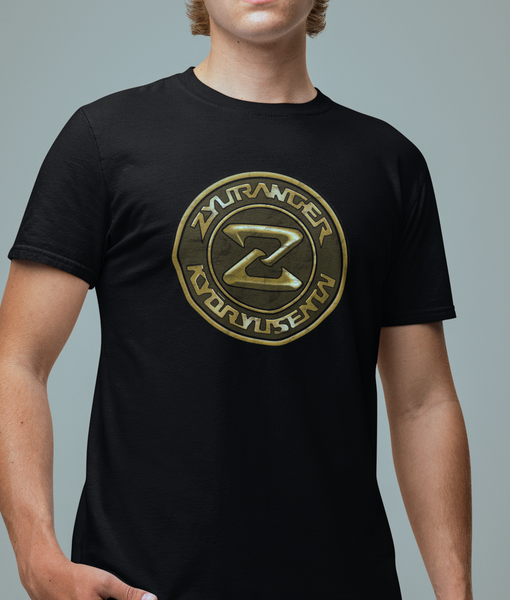 Zyurangers Coin Super Sentai T Shirt Custom Graphic Art Cosplay Shirts Power Rangers Retro Vintage 90s Tee