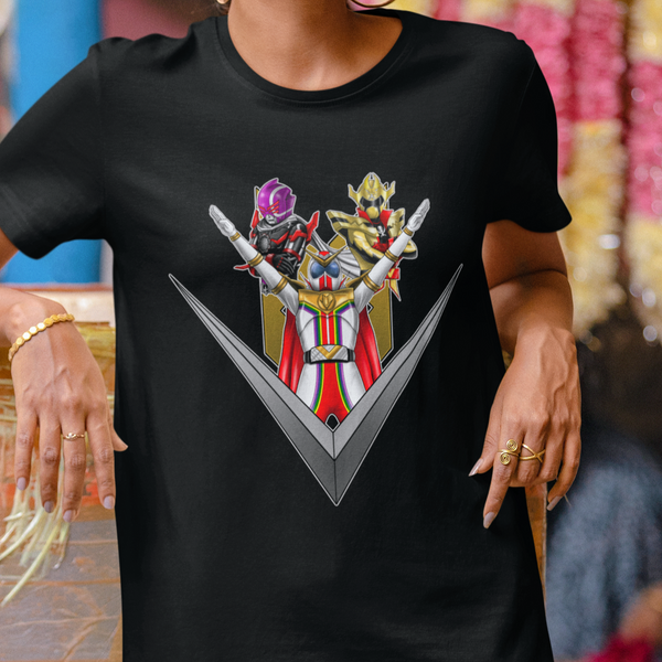 Zenkaiger Zenkai Super Sentai T Shirt Custom Graphic Art Cosplay Shirts Power Rangers Retro Vintage 90s Tee