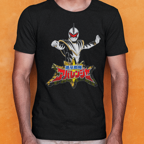 AbareKiller Super Sentai T Shirt Custom Graphic Art Cosplay Shirts Power Rangers Retro Vintage 90s Tee