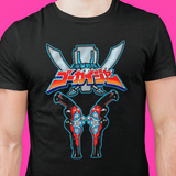 Gokaiger Gokai Blasters Super Sentai T Shirt Custom Graphic Art Cosplay Shirts Power Rangers Retro Vintage 90s Tee