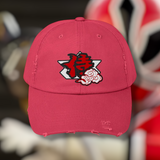 Shinkenger Red Distressed Hat Super Sentai T Shirt Custom Graphic Art Cosplay Shirts  Retro Vintage 90s